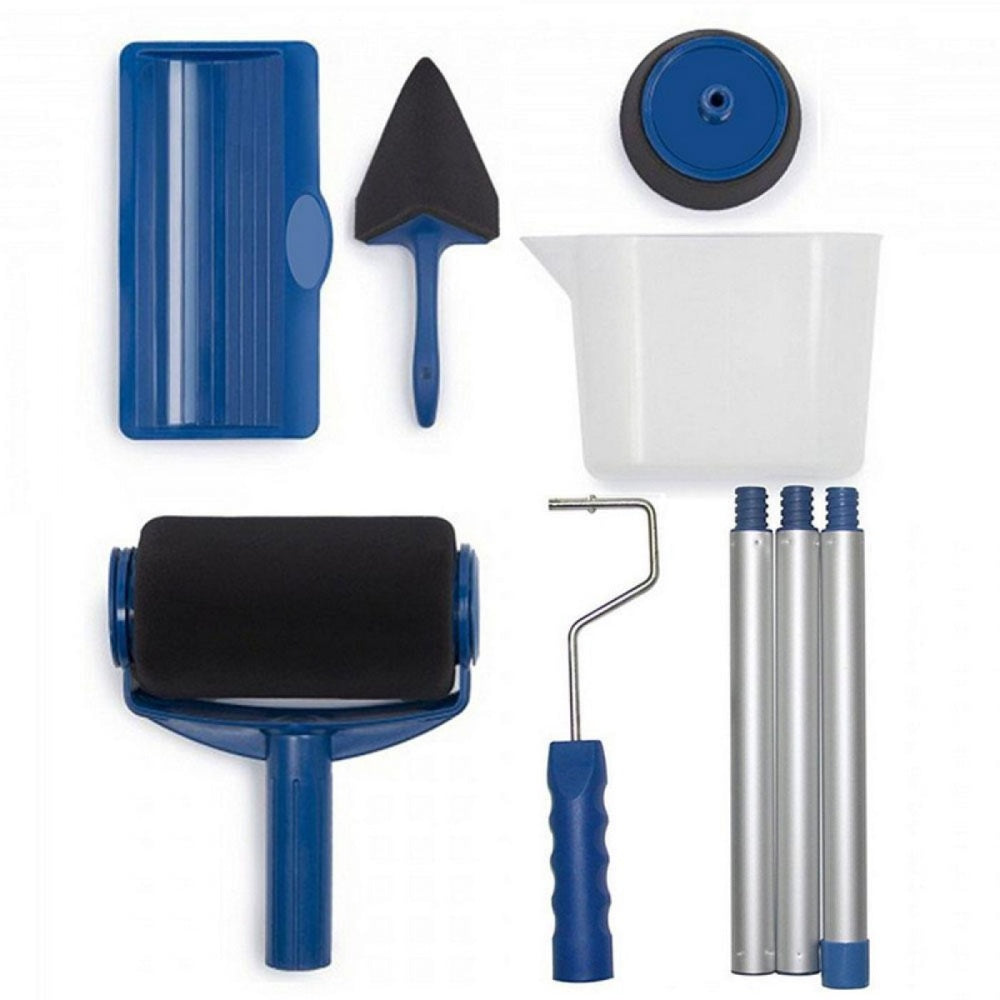 Trafalet - set complet, trafalet mare, rola pentru colturi, rezervor pentru umplere