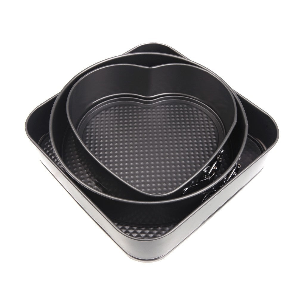 Oferta Speciala:Set 3 tavi de copt, cu foma patrata, rotunda si inima+Aparat pentru Topit Ciocolata