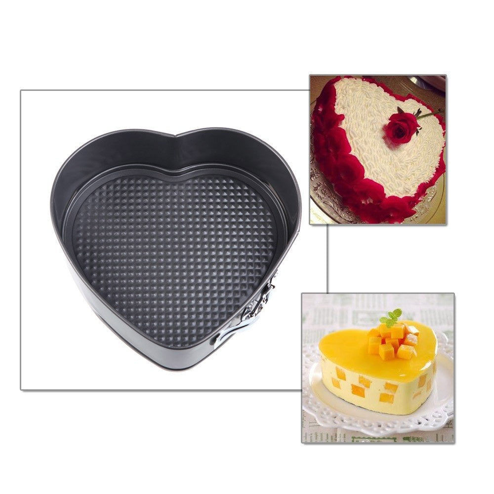 Oferta Speciala:Set 3 tavi de copt, cu foma patrata, rotunda si inima+Aparat pentru Topit Ciocolata