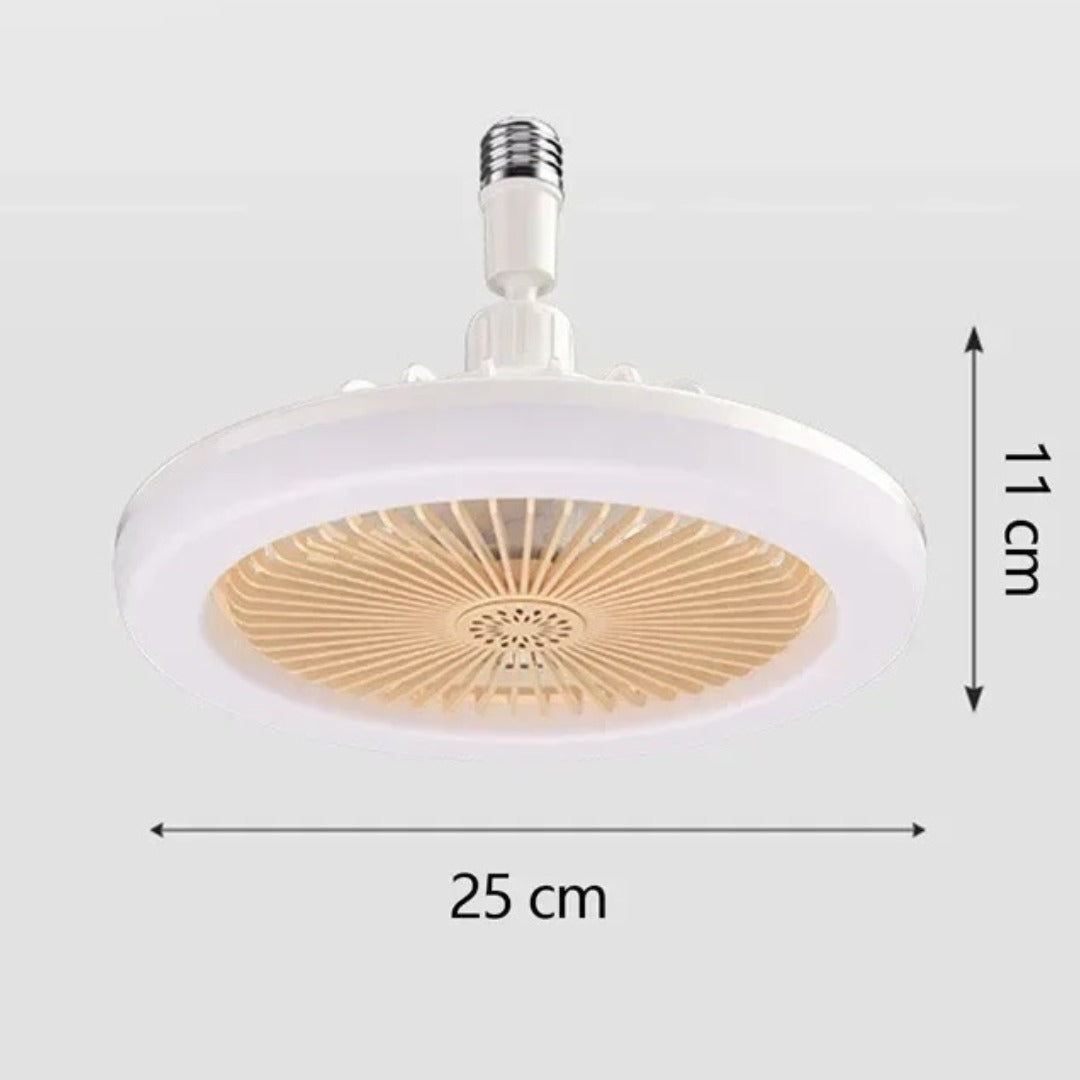 Lampa de tavan cu ventilator ,3 viteze si lumina regrabila