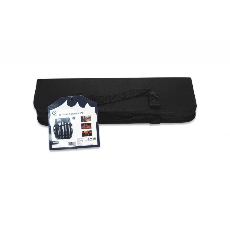 Set Ustensile din Inox pentru gratar, 5 piese, Grunberg