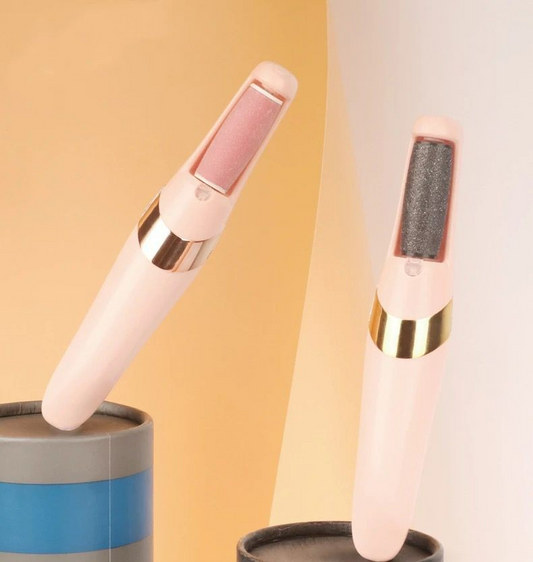 Kit complet pentru pedichiura:Aparat pentru curatarea calcaielor+pila electrica pentru manichiura si pedichiura